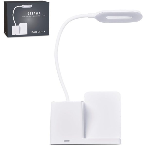 Swiss Cougar Ottawa Wireless Charger and Desk Lamp - Image 10