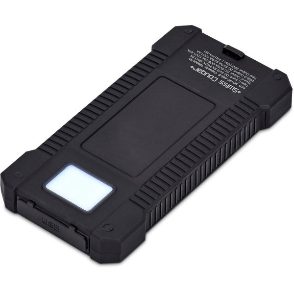Swiss Cougar Durban Fast Charge 20W Solar Power Bank -10000mAh - Image 9