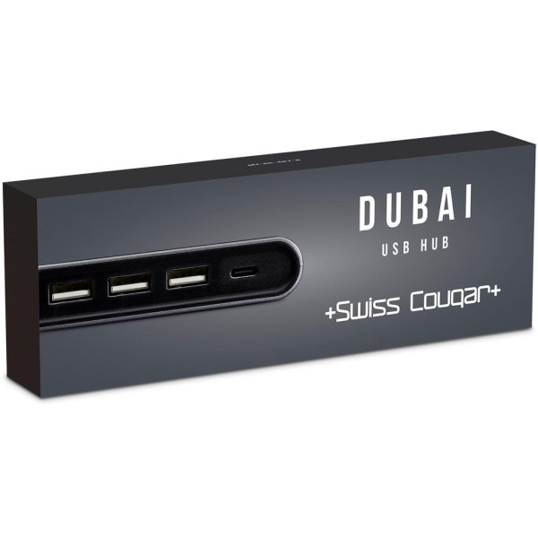 Swiss Cougar Dubai USB Hub - Gun Metal - Image 10