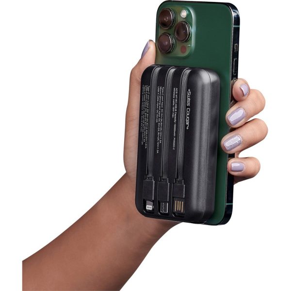 Swiss Cougar Argos Fast Charge 20W Wireless Charging Magnetic Power Bank -10,000mAh - Image 8