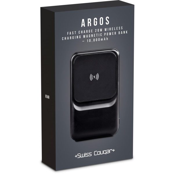 Swiss Cougar Argos Fast Charge 20W Wireless Charging Magnetic Power Bank -10,000mAh - Image 16