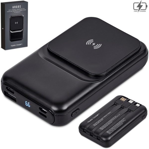Swiss Cougar Argos Fast Charge 20W Wireless Charging Magnetic Power Bank -10,000mAh - Image 6