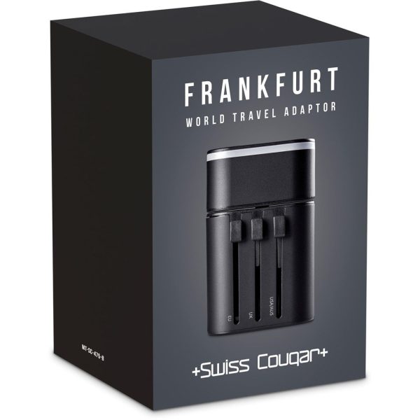 Swiss Cougar Frankfurt World Travel Adaptor - Image 8
