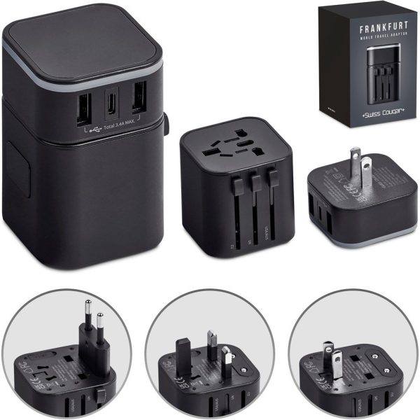 Swiss Cougar Frankfurt World Travel Adaptor - Image 11