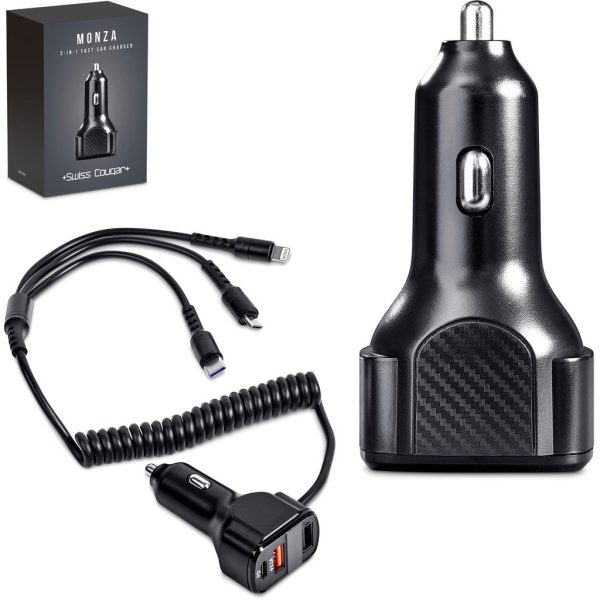 Swiss Cougar Monza 3-in-1 Fast Car Charger - Image 9