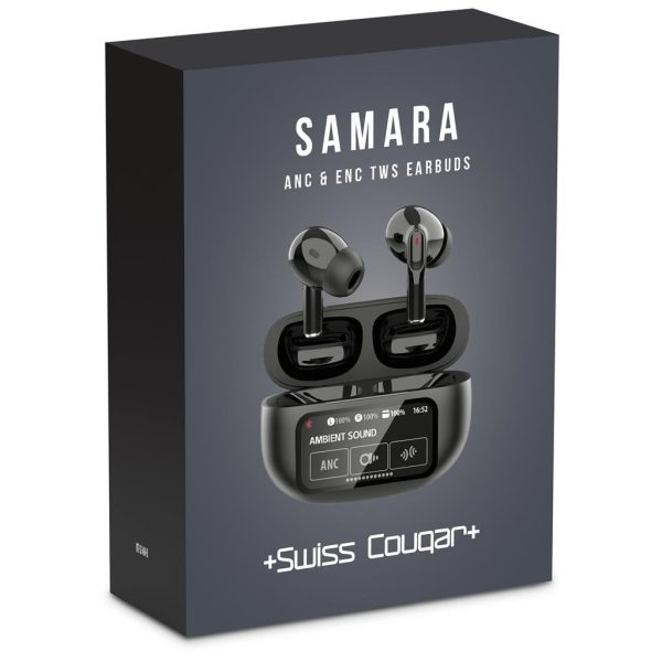 Swiss Cougar Samara ANC & ENC TWS Earbuds - Image 4