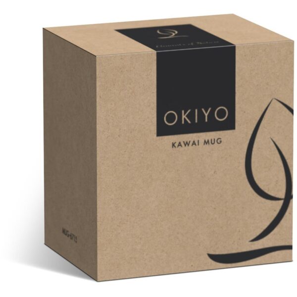 Okiyo Kawai Wheat Straw Mug & Spoon - 350ml - Image 9