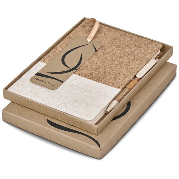 Okiyo Cardon Cork Notebook & Pen Set - Image 12