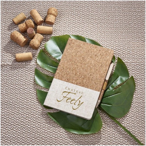 Okiyo Cardon Cork Notebook & Pen Set - Image 7
