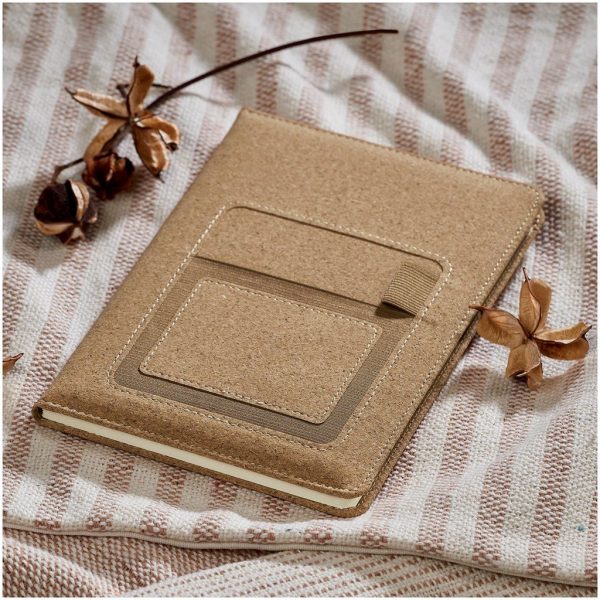 Okiyo Mimasu Cork A5 Hard Cover Notebook - Image 4