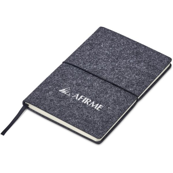 Okiyo Rika Recycled PET Felt A5 Soft Cover Notebook - Image 8
