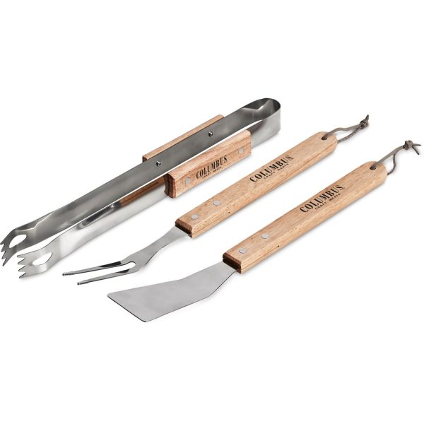 Altitude Palma Bamboo 3-Piece Braai Set - Image 3