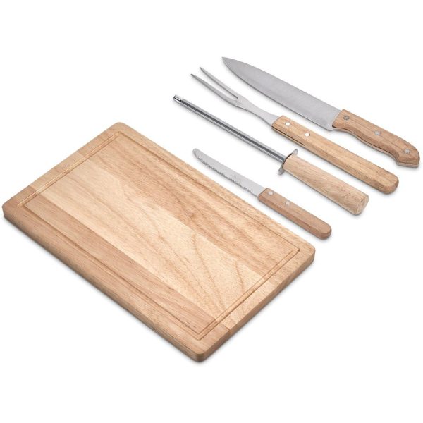 Brenton 5-Piece Braai & Carving Set - Image 8