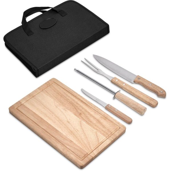 Brenton 5-Piece Braai & Carving Set - Image 9