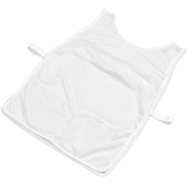 Hoppla Jackal Caddy Bib with PVC Name Sleeve-White - Image 7