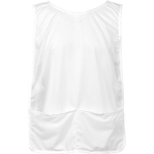 Hoppla Jackal Caddy Bib with PVC Name Sleeve-White - Image 3