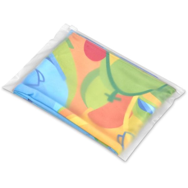Hoppla Relay Sports Towel - Double-Sided Branding - Image 2