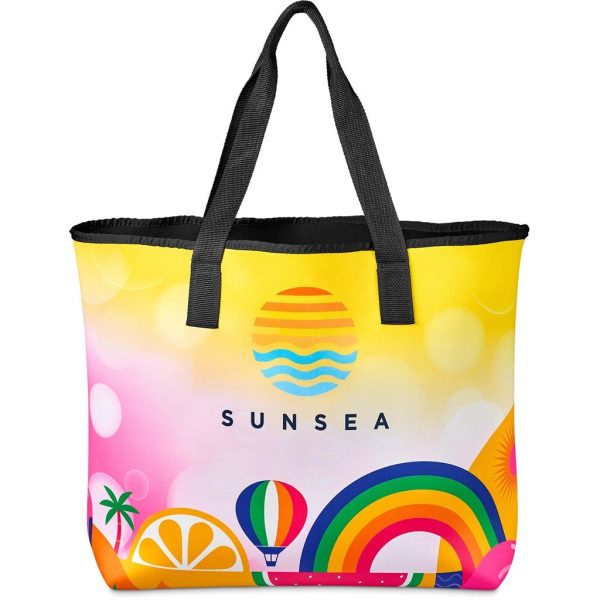 Pre-Printed Sample Hoppla Boulders Neoprene Beach Bag - Image 4