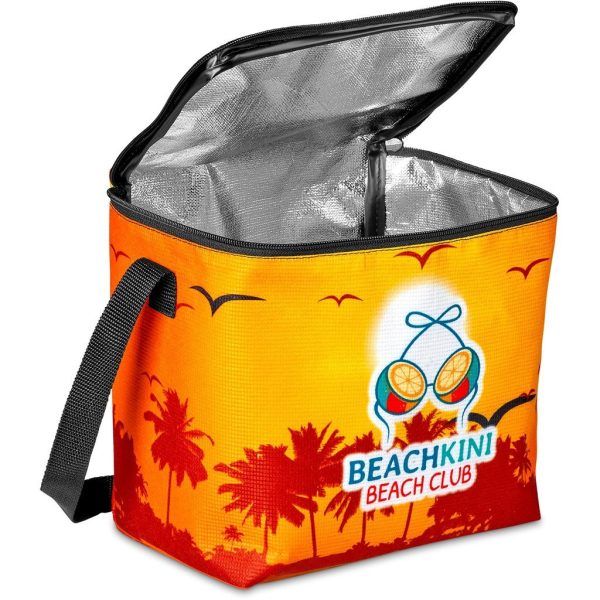 Pre-Printed Sample Hoppla Quebec Recycled PET 12 Can Cooler - Image 7