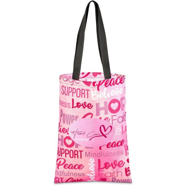 Pre-Printed Sample Hoppla Eden Recycled PET Stitch-Bond Shopper - Image 5