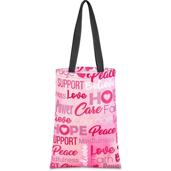 Pre-Printed Sample Hoppla Eden Recycled PET Stitch-Bond Shopper - Image 4