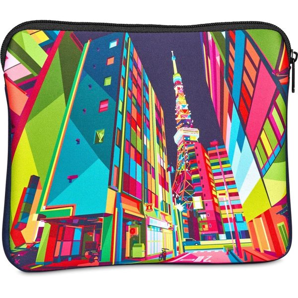 Pre-Printed Sample Hoppla Domain Neoprene Tablet Sleeve - Image 6