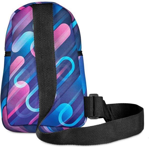 Pre-Printed Sample  Hoppla Golden Mile Neoprene Cross Body Bag - Image 2