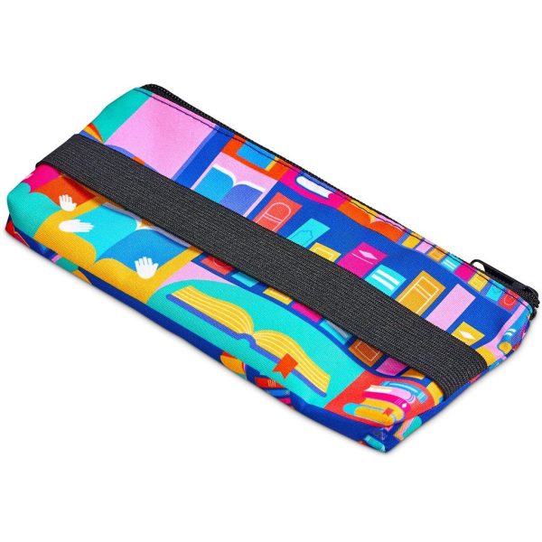 Pre-Printed Sample Hoppla Scribbler Polyester Large Pencil Case To Fit An A5 Notebook - Image 3