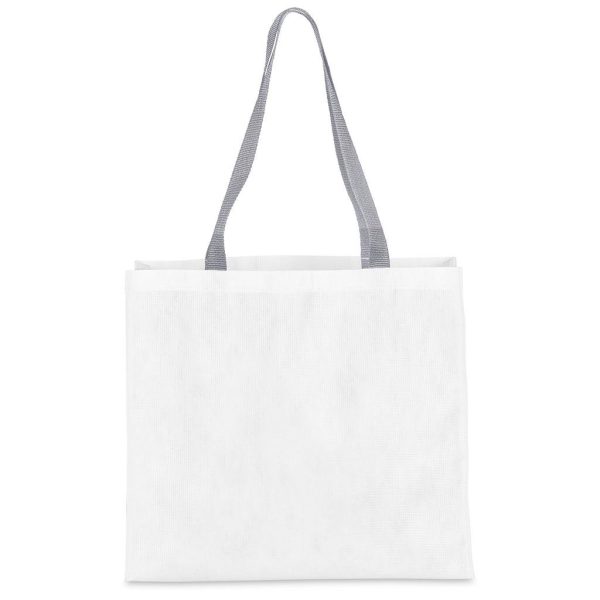 Pre-Printed Sample Hoppla Footloose RPET Stitch-Bond Shopper - Image 5