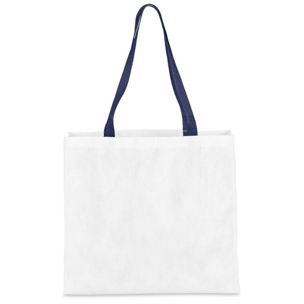 Pre-Printed Sample Hoppla Footloose RPET Stitch-Bond Shopper - Image 4