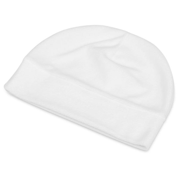 Pre-Printed Sample Hoppla Snowflake Polar Fleece Beanie - Image 3