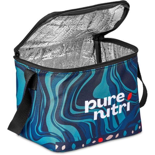 Pre-Printed Sample Hoppla Sea Port 6 Can Cooler - Image 2