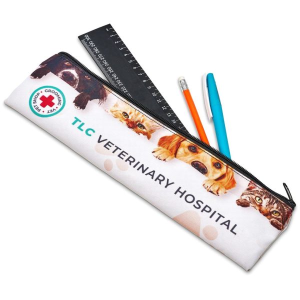 Pre-Printed Sample Hoppla Scrawl Pencil Case - Image 3