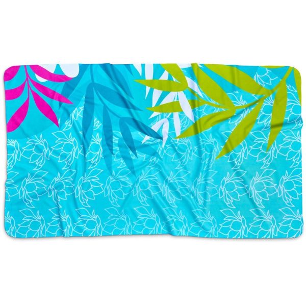 Pre-Printed Sample Hoppla Hula Beach Towel - Double-Sided Branding - Image 2