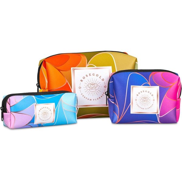 Pre-Printed Sample Hoppla Emma Neoprene Makeup Bag - Image 2