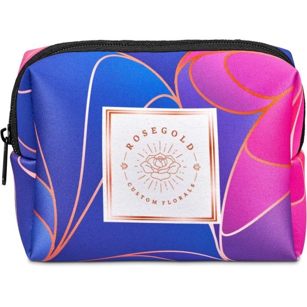 Pre-Printed Sample Hoppla Emma Neoprene Cosmetic Bag - Image 4
