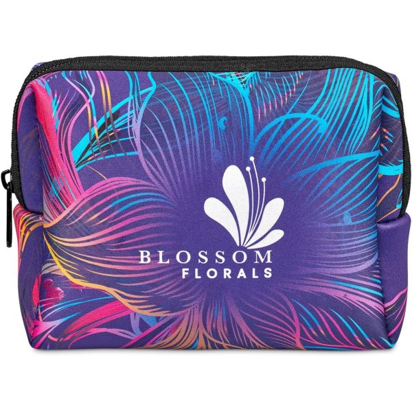 Pre-Printed Sample Hoppla Emma Neoprene Cosmetic Bag - Image 10