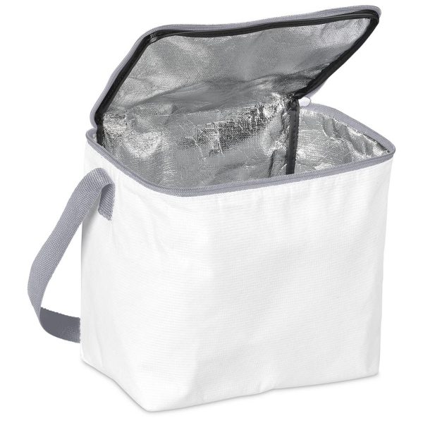 Pre-Production Sample Hoppla Quebec Recycled PET Stitch-Bond 12 Can Cooler - Image 10
