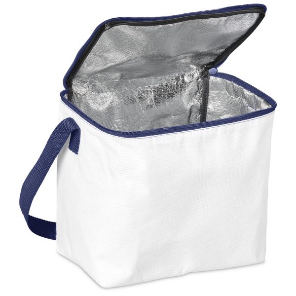 Pre-Production Sample Hoppla Quebec Recycled PET Stitch-Bond 12 Can Cooler - Image 11