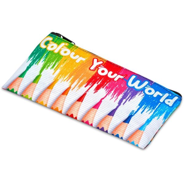 Pre-Production Sample Hoppla Junior Recycled PET Stitch-Bond Pencil Case - Image 2