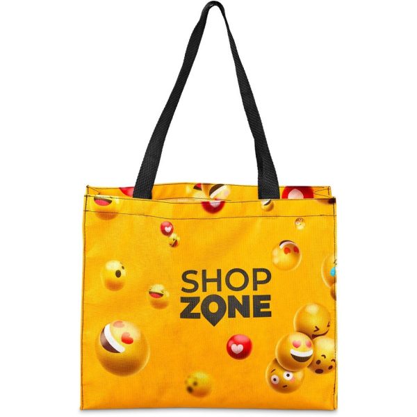 Pre-Production Sample Hoppla Menlyn Recycled PET Stitch-Bond Shopper - Image 9
