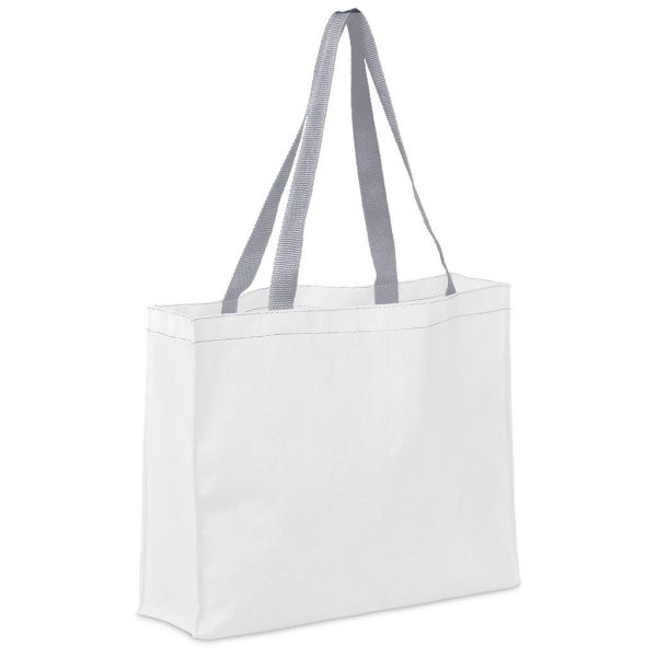 Pre-Production Sample Hoppla Menlyn Recycled PET Stitch-Bond Shopper - Image 3