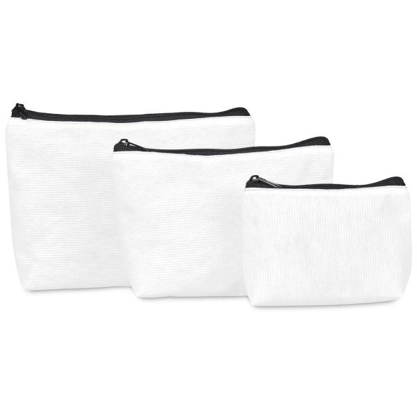 Pre-Production Sample Hoppla Recycled PET Stitch-Bond Mini Toiletry Bag - Image 11
