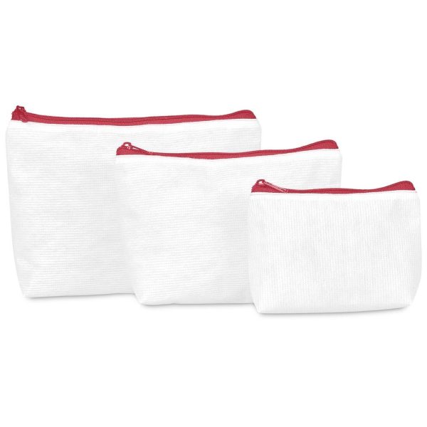 Pre-Production Sample Hoppla Recycled PET Stitch-Bond Mini Toiletry Bag - Image 15