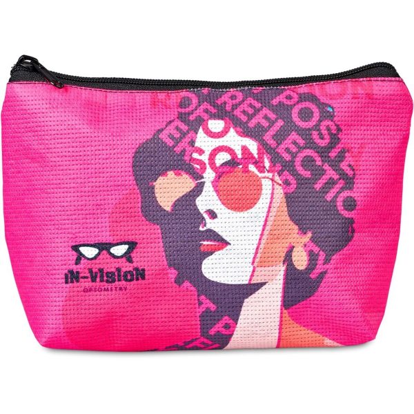 Pre-Production Sample Hoppla Leanne Recycled PET Stitch-Bond Midi Toiletry Bag - Image 17