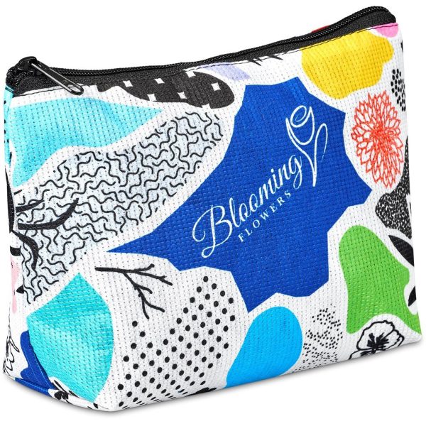 Pre-Production Sample Hoppla Leanne Recycled PET Stitch-Bond Midi Toiletry Bag - Image 12