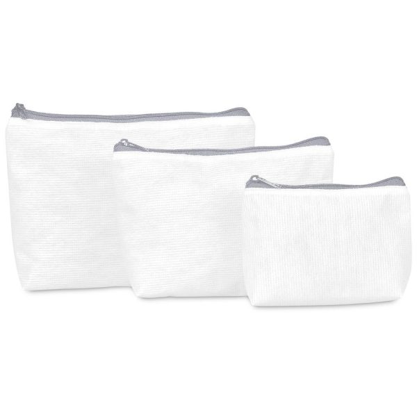 Pre-Production Sample Hoppla Leanne Recycled PET Stitch-Bond Midi Toiletry Bag - Image 5