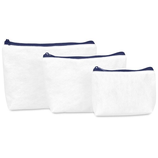 Pre-Production Sample Hoppla Leanne Recycled PET Stitch-Bond Midi Toiletry Bag - Image 16
