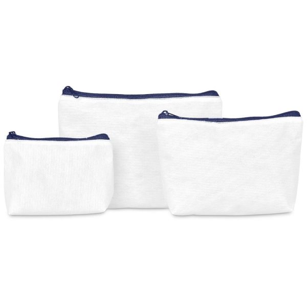 Pre-Production Sample Hoppla Leanne Recycled PET Stitch-Bond Midi Toiletry Bag - Image 23