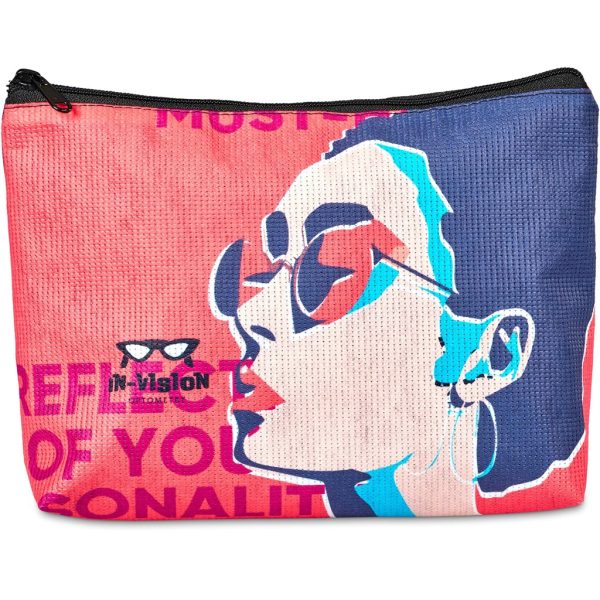 Pre-Production Sample Hoppla Leanne Recycled PET Stitch-Bond Maxi Toiletry Bag - Image 2